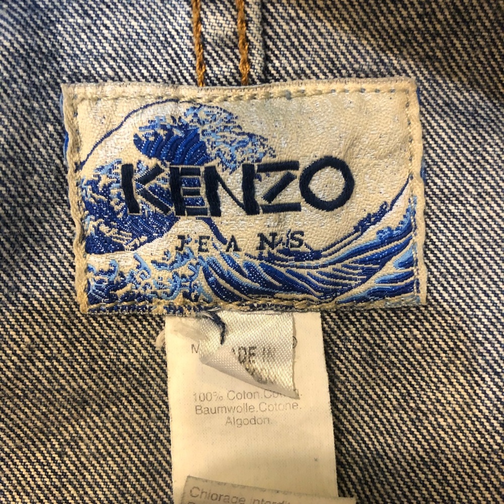 VINTAGE RARE KENZO DENIM JACKET - Picture 5 of 5